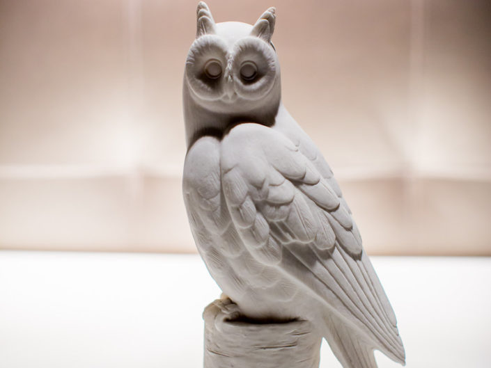 owl, grey, clay, decoration, event planning