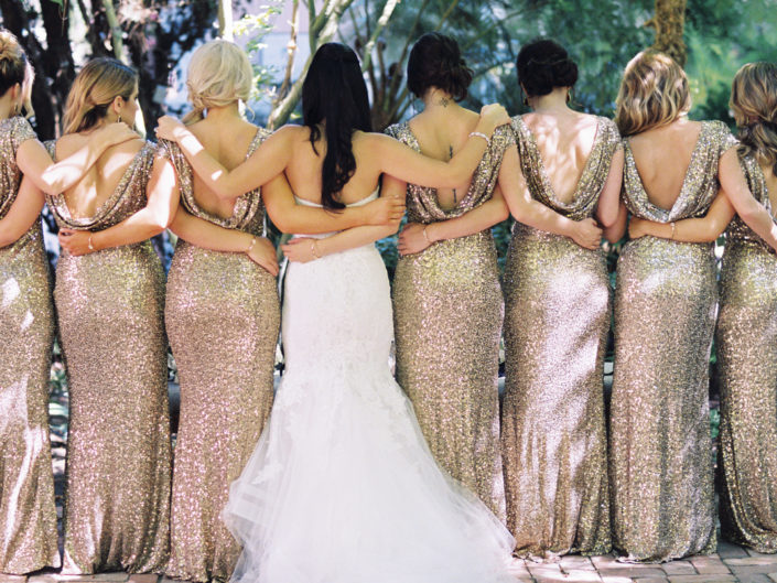 Wedding dress, bridesmaids dresses, wedding photography, wedding ceremony, produced by Kristin Banta Events