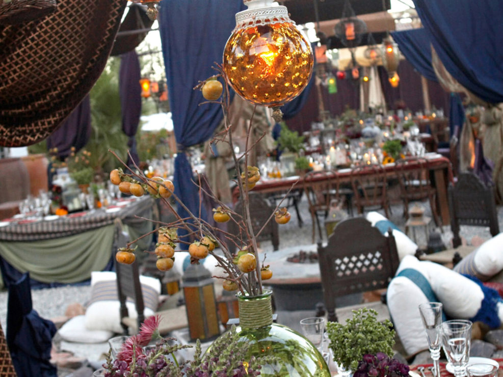 reception, table decorations, lantern, best event design, la event producer