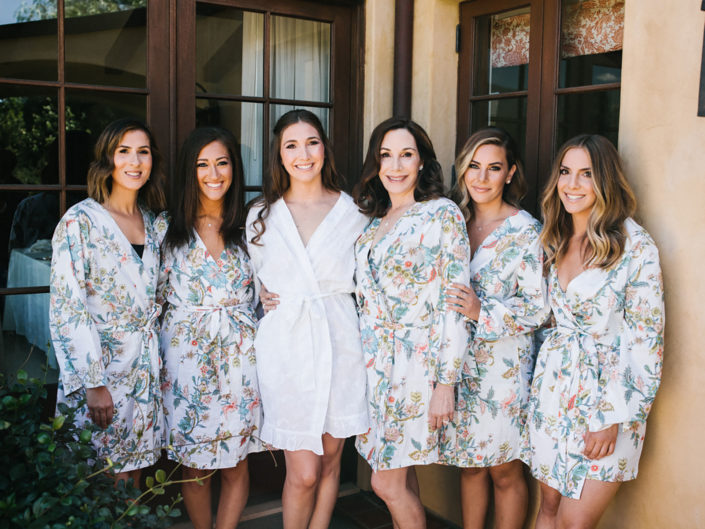 bridal party, kristin banta weddings and special events, ojai valley inn and spa