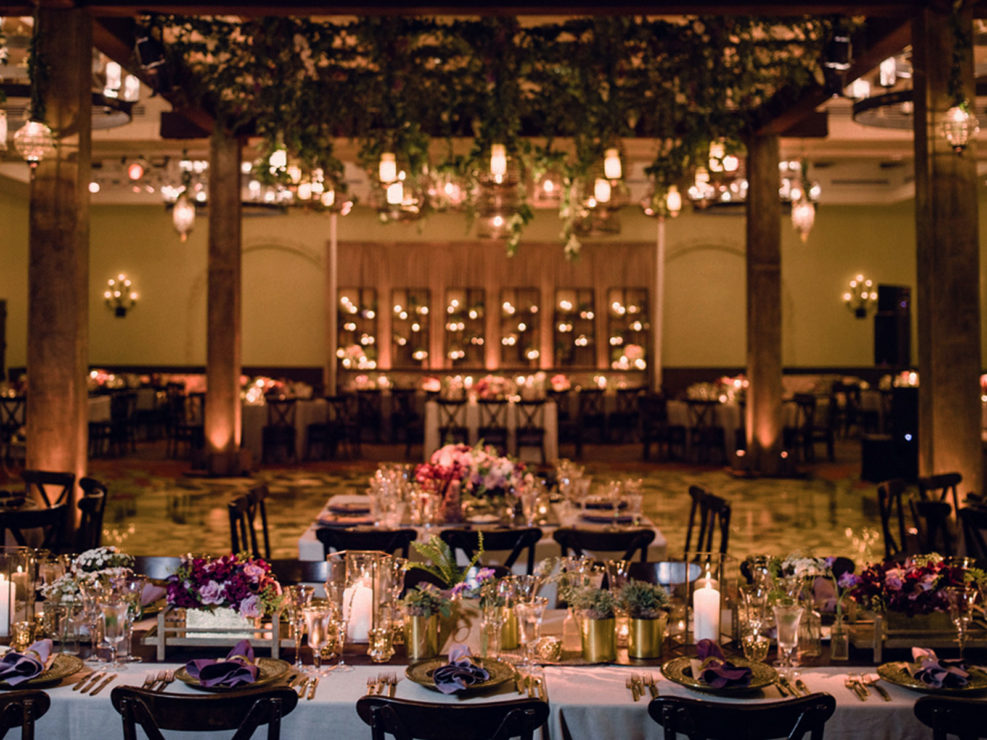 wedding dinner design, pergola, woven lantern lighting design, greenery accents and decor, lavender and herb embellished decor and accents, kristin banta weddings and special events, los angeles event planner