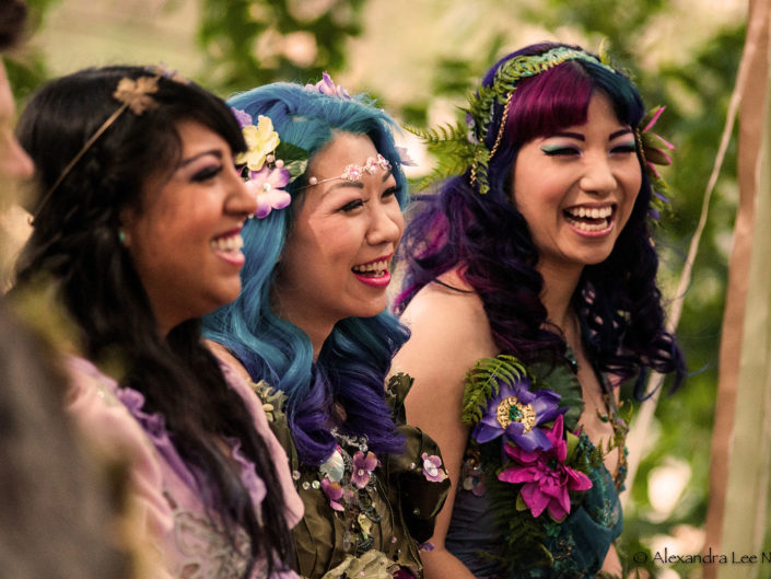 Los Angeles Wedding Planner, Bridesmaids Style, Fantasy Inspired Wedding