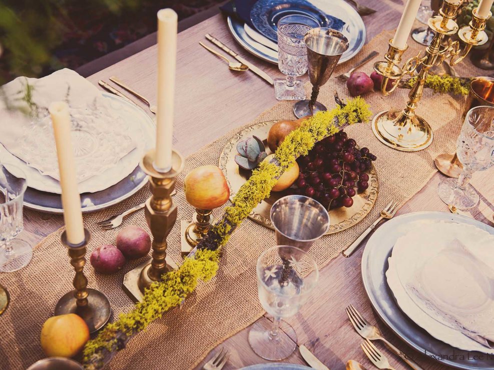 Los Angeles Event Planner, Tabletop Decor, Renaissance Wedding