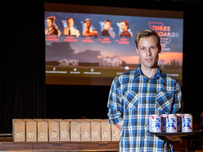 Three Billboards LA Premiere Party, Rooftop Bartender