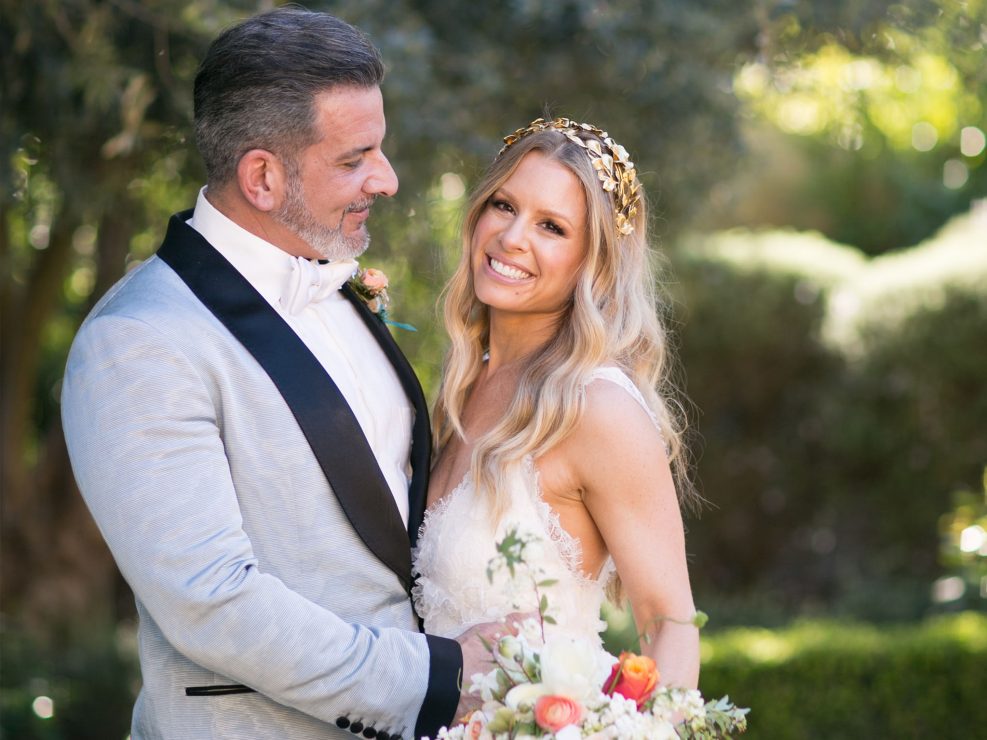 Ojai Valley Inn and Spa Wedding, bohemian bride and groom