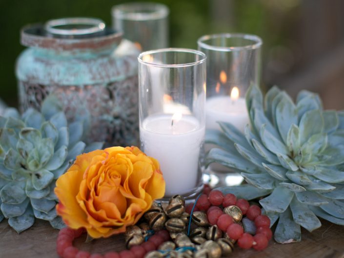 Ojai Valley Inn and Spa Wedding, candle