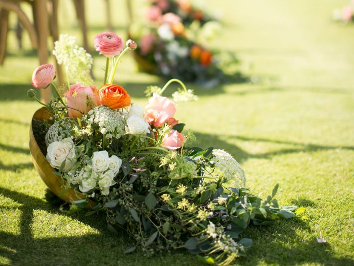 Ojai Valley Inn and Spa Wedding, bohemian florals
