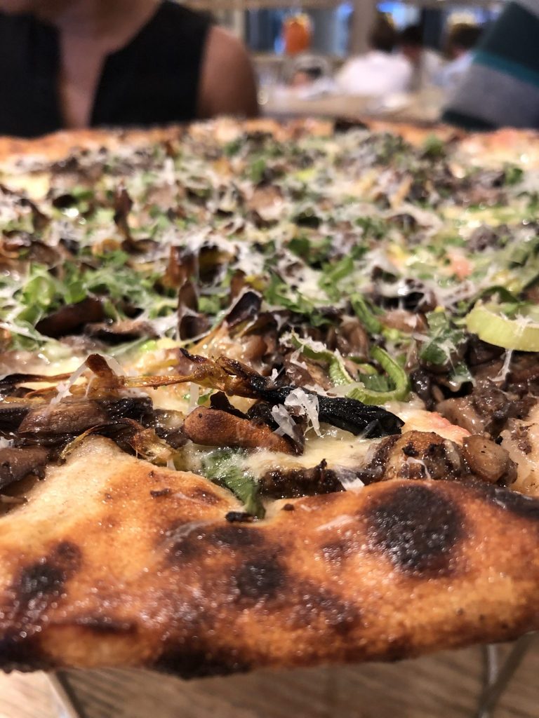 Farmhouse Mushroom Pizza Kristin Banta Events